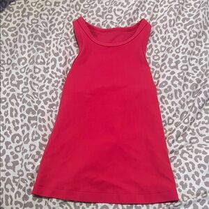 lululemon athletica Red Tank Top